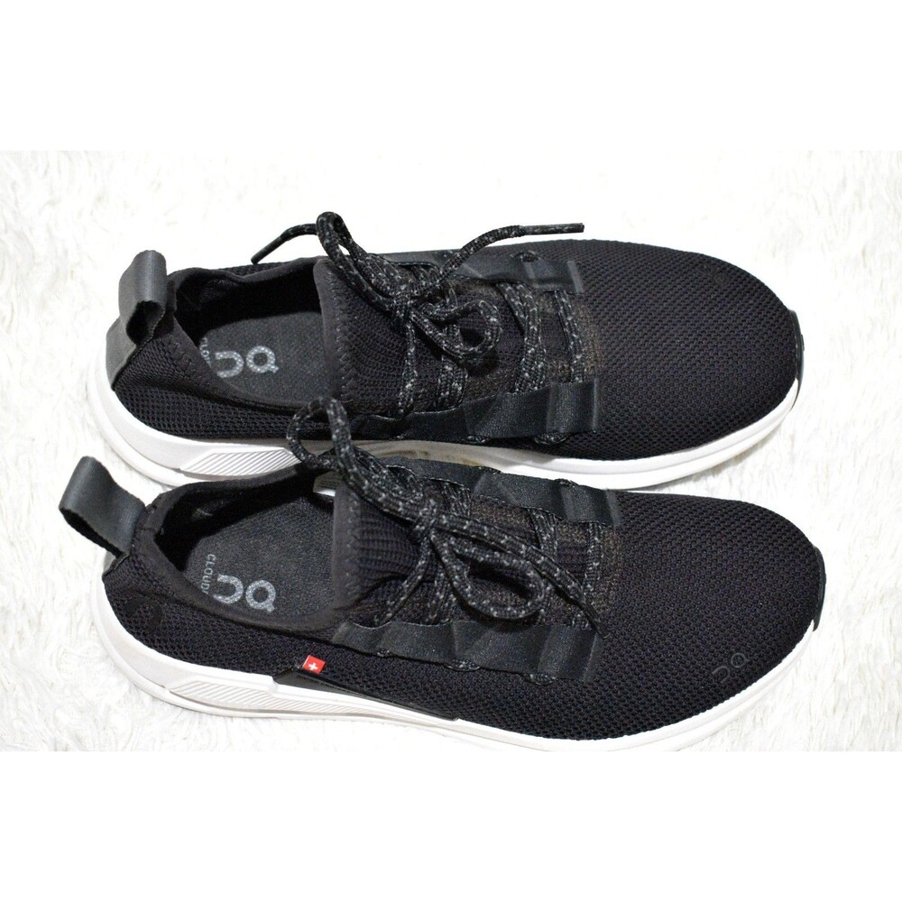 On Cloudeasy Womens Running Athletic Sneaker Black White 76.98441  US 8.5 EU 40 - Picture 12 of 16